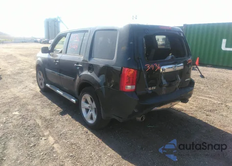 2013 Honda Pilot Ex-L from USA, damaged, VIN 5FNYF4H5XDB011328